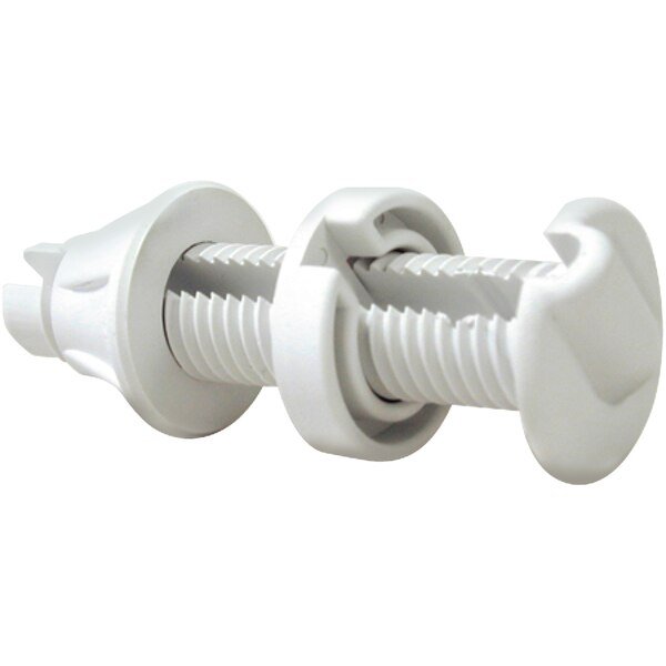 Cable Thru Hull Fitting - White - 9/32